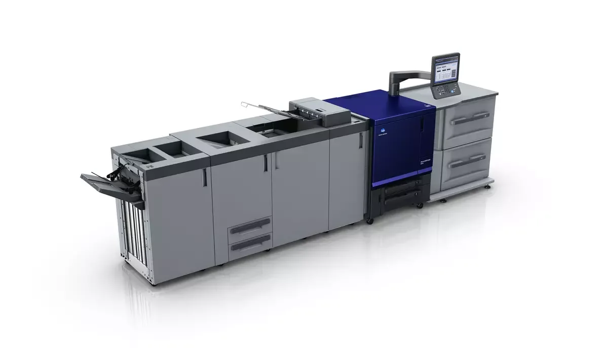 AccurioPress C84hc — üretici örnek yapılandırması
