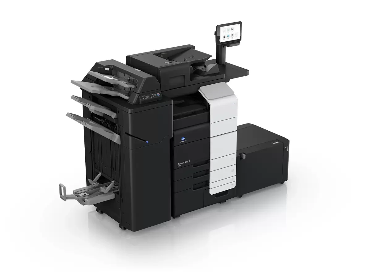 AccurioPrint C751i — üretici örnek yapılandırması