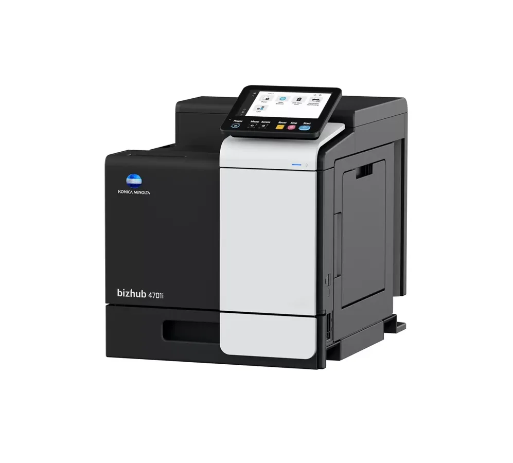 bizhub 4701i — üretici örnek yapılandırması