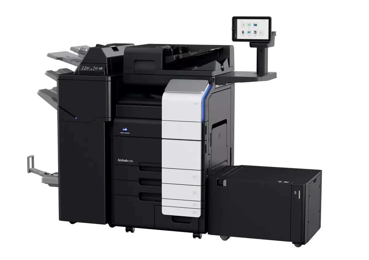 bizhub C751i — üretici örnek yapılandırması